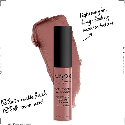Ruj lichid, NYX, Soft Matte Lip Cream, 8ml