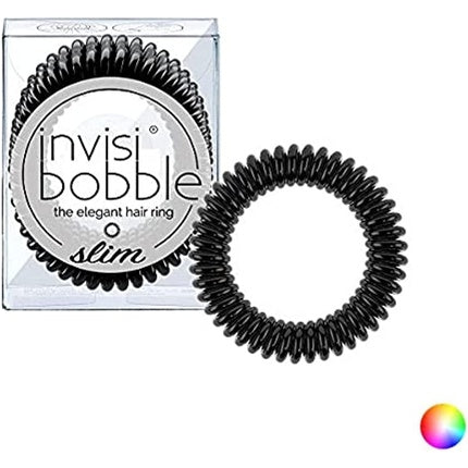 Elastice păr, Invisibobble, Slim, negru