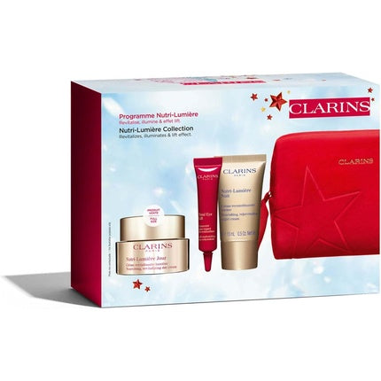 Set îngrijire față, Clarins Nutri-Lumiere, roșu