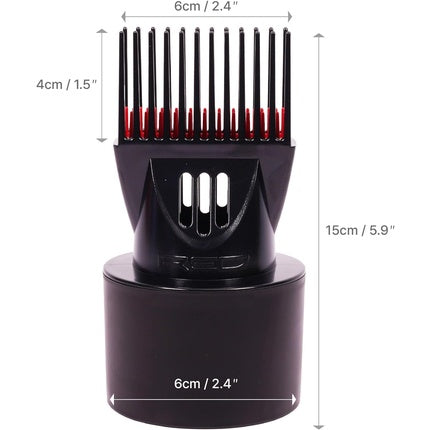 Accesoriu Uscător Păr Kiss Red Detangler Negru