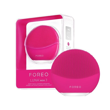 Perie facială Foreo Luna Mini 3, fucsia, silicon