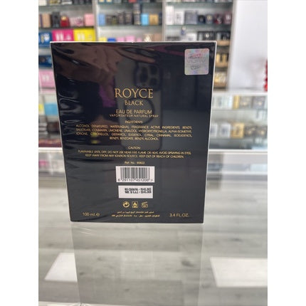 Parfum Vurv Royce Black, Eau De Parfum, 100 ml, Negru