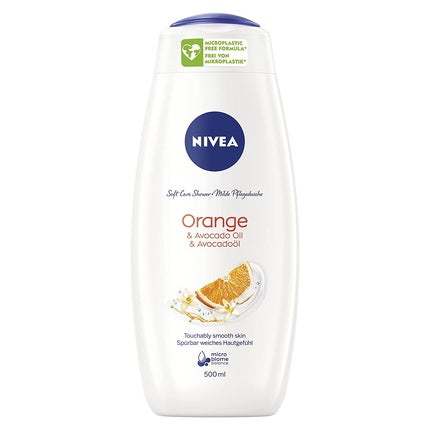 Gel de duș, Nivea, Orange & Avocado Oil, 500ml