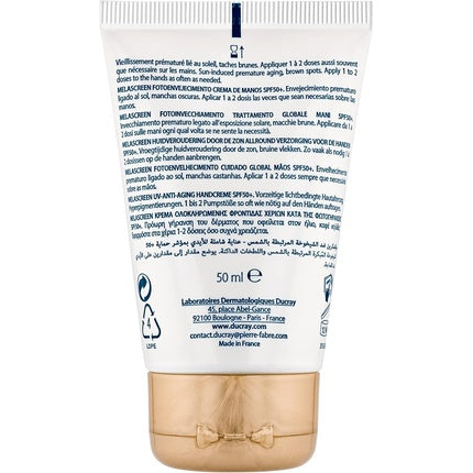 Cremă de Mâini, Ducray Melascreen, SPF 50+, 50ml