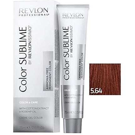 Vopsea de păr, Revlon, Color Sublime, 5.64, 75ml