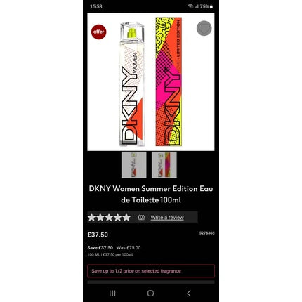 Parfum, DKNY, Energizing, editie limitata, 100ml
