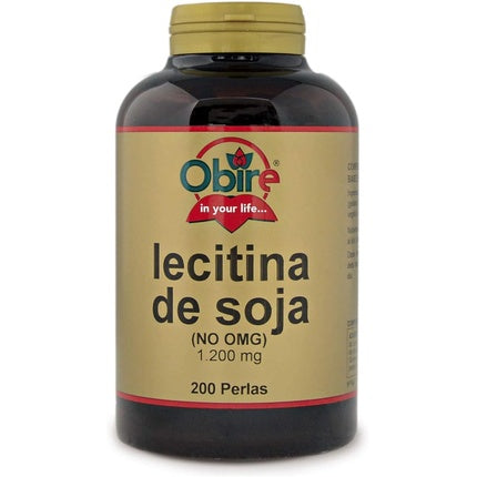 Supliment alimentar, Obire, lecitină de soia 1200mg, 200 capsule