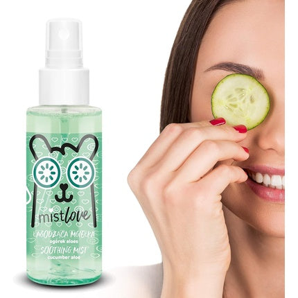 Spray Față Floslek Cucumber Aloe 95ml Verde