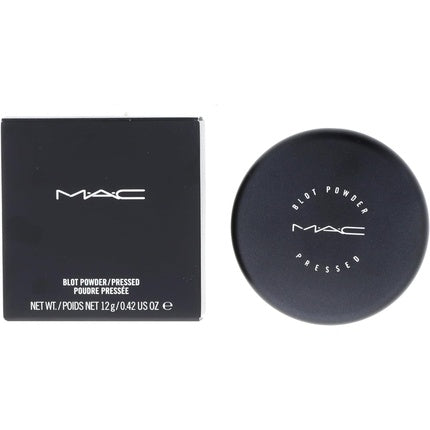 Pudră, Mac, Blot Powder Medium 12g, negru