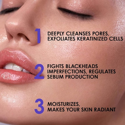 Exfoliant facial, 7days, cu soda si vitamina C, 80ml