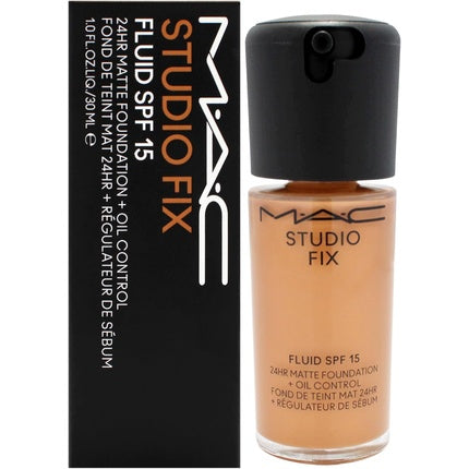 Fond de ten, MAC Studio Fix Fluid SPF 15, 24Hr Matte NW40