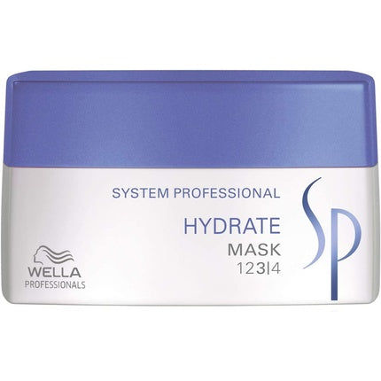 Masca de păr Wella, System Professional Hydrate, alb-albastru, 200ml