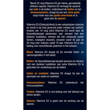 Supliment alimentar, Lucovitaal, Vitamina D3, 365 capsule