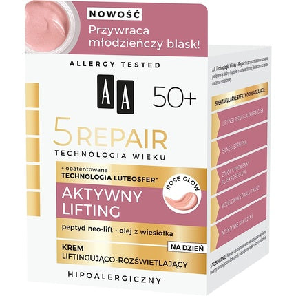 Cremă de zi lifting AA Alter, Active Lifting, 50 ml