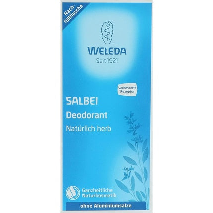 Deodorant lichid, Weleda, Organic Sage, 30ml