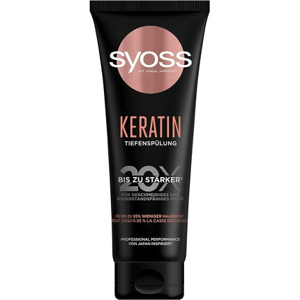Balsam Syoss Keratin, 250ml, negru