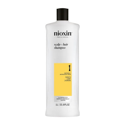 Șampon Nioxin, System 1, alb 1L
