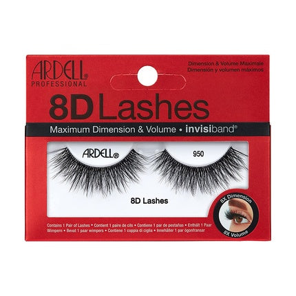 Gene False Ardell 8D Lashes 950 Negre
