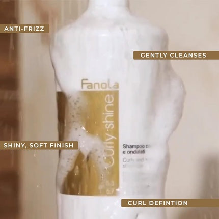 Șampon, Fanola Curly Shine, 1000ml, alb