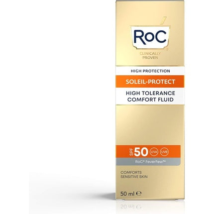 Crema protectie solara fata, RoC Soleil-Protect, SPF 50, 50ml