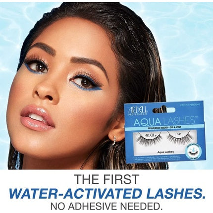 Gene false autoadezive, Ardell, Aqua Lashes 341, real hair