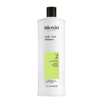 Șampon Nioxin System 2, Natural, Thinning, 1000ml