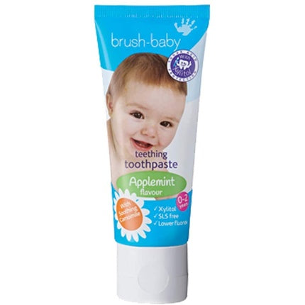 Pasta de dinți, Brush-Baby, Applemint, 50 ml