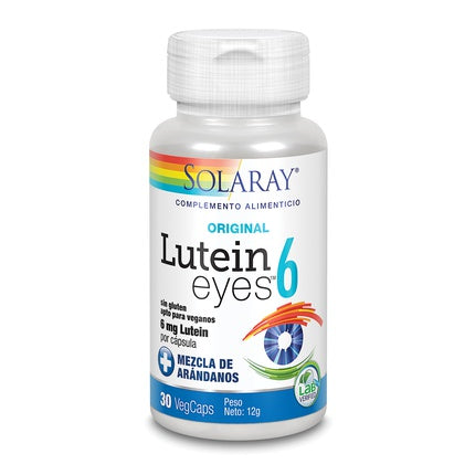 Supliment alimentar, Solaray, Lutein Eyes 6 mg 30 capsule