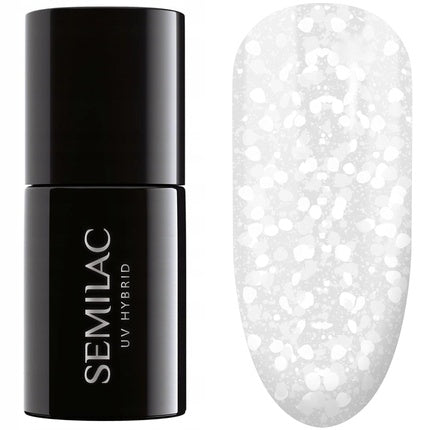 Lac de unghii UV Semilac Hybrid 490 Ice Crushed 7ml