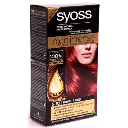 Vopsea de păr, Syoss, Oleo Intense 5-86 Sweet Brown