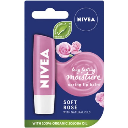 Balsam de Buze, Nivea, Soft Rose, 5g