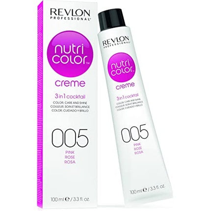 Vopsea păr, Revlon, Nutri Color Creme 005 Roz, 100ml