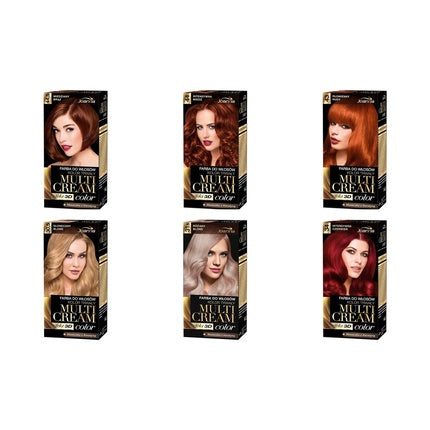 Vopsea de păr Joanna Multi Cream Color, diverse nuanțe, cremă