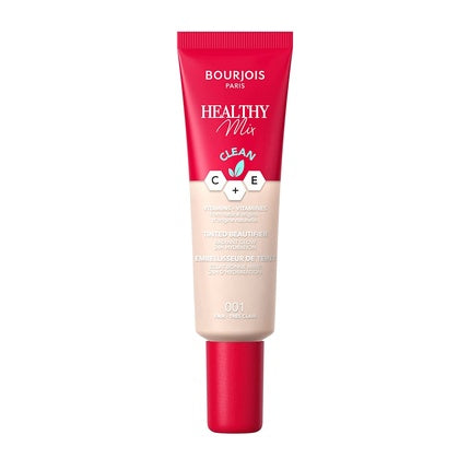 Fond de ten crema nuantator, Bourjois, Healthy Mix Clean 001, 30ml