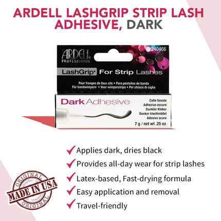 Adeziv gene false, Ardell, LashGrip, negru