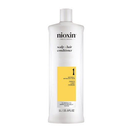 Balsam păr Nioxin, System 1, 1000ml, alb