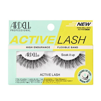 Gene False Ardell Active Lash Soak It Up, Negru