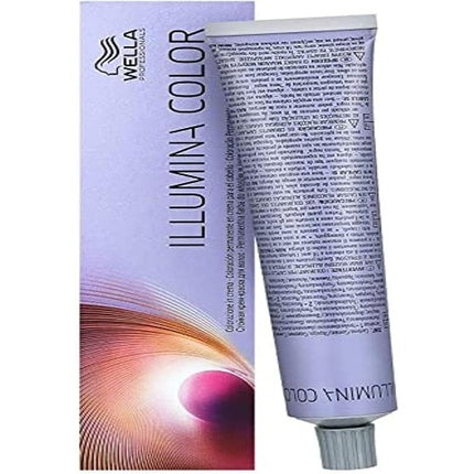 Vopsea permanenta, Wella, Illumina Color, Blond Auriu Mahon, 60ml
