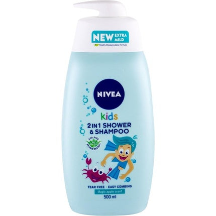 Gel de duș, Nivea, 2 in 1, aromă de măr 500ml