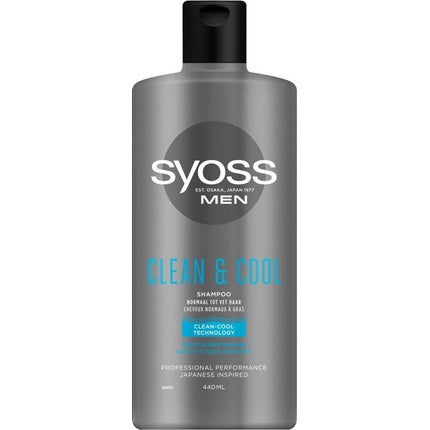 Sampon, Syoss Men, Clean And Cool, 440ml