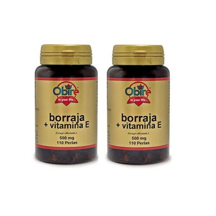 Supliment alimentar Obire, Borage si Vitamina A, 500mg, 220 perle