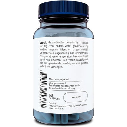 Supliment mineral, Orthica, Tri Zink-25, capsule albastre