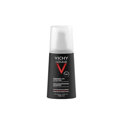 Deodorant Vichy Homme, 24h Ultra Fresh, 100ml