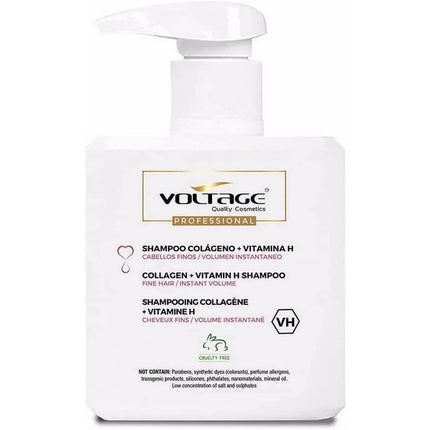 Șampon, Voltage, Collagen + Vitamina H, 500ml