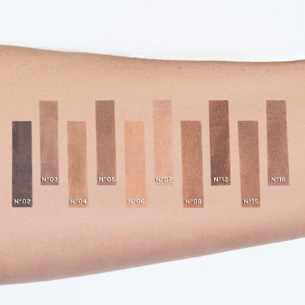 Pudră pentru sprâncene, Artdeco, maro 0.8g