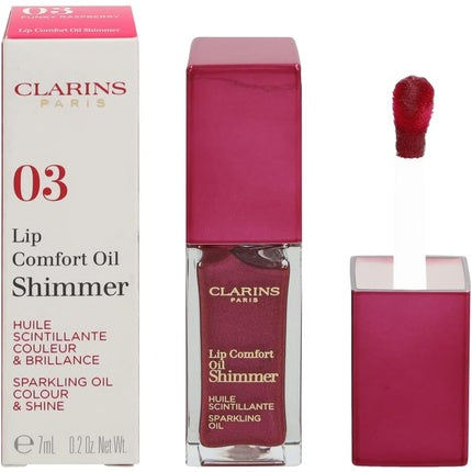 Gloss de buze, Clarins, Intense Lip Comfort Oil Shimmer, 7ml