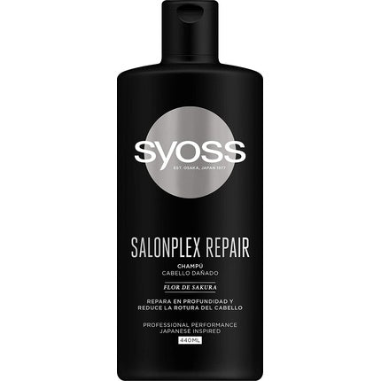 Șampon Syoss Salonplex Repair, 440ml, Negru