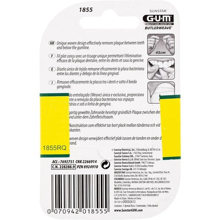 Ață dentară, Gum, Cera Ment, 45g