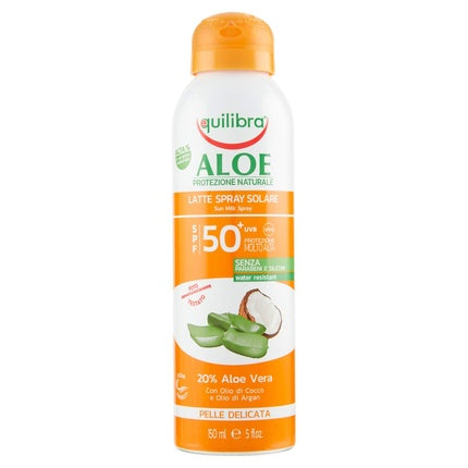 Spray solar, Equilibra, SPF50+, 150 ml