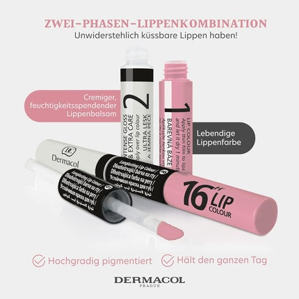 Gloss Buze, Dermacol, No.5 Șampanie, 7.1mL